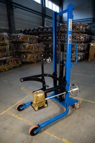 Штабелер-бочкокантователь гидравлический 0,35 т 1,4 м TOR COT — фото 4