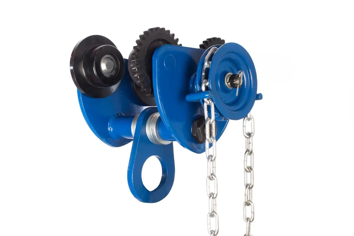 Тележка для тали приводная  1т  6м TOR GCL — фото 6