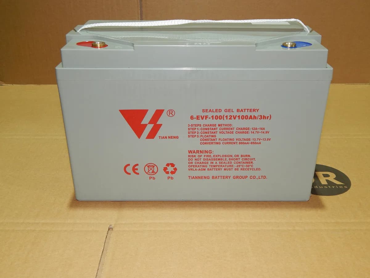 Набор аккумуляторов (GEL) 12/100 В/Ач (330х170х215 х 2 шт) для COMPACT 56/60T, COMFORT 70