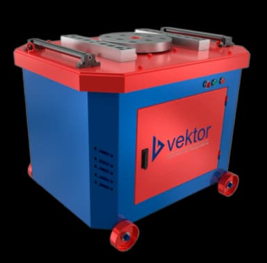 Станок для гибки арматуры Vektor GW40М с электронным блоком управления (ЧПУ) — фото 2